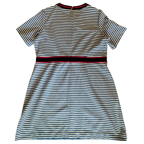 Draper James Persley Ponte Dress –‎ Size XXL – Navy/White Stripe - Picture 5 of 8